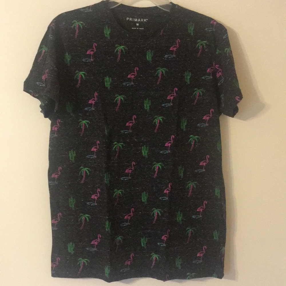 📎 Cacti and palm tree T-shirt.